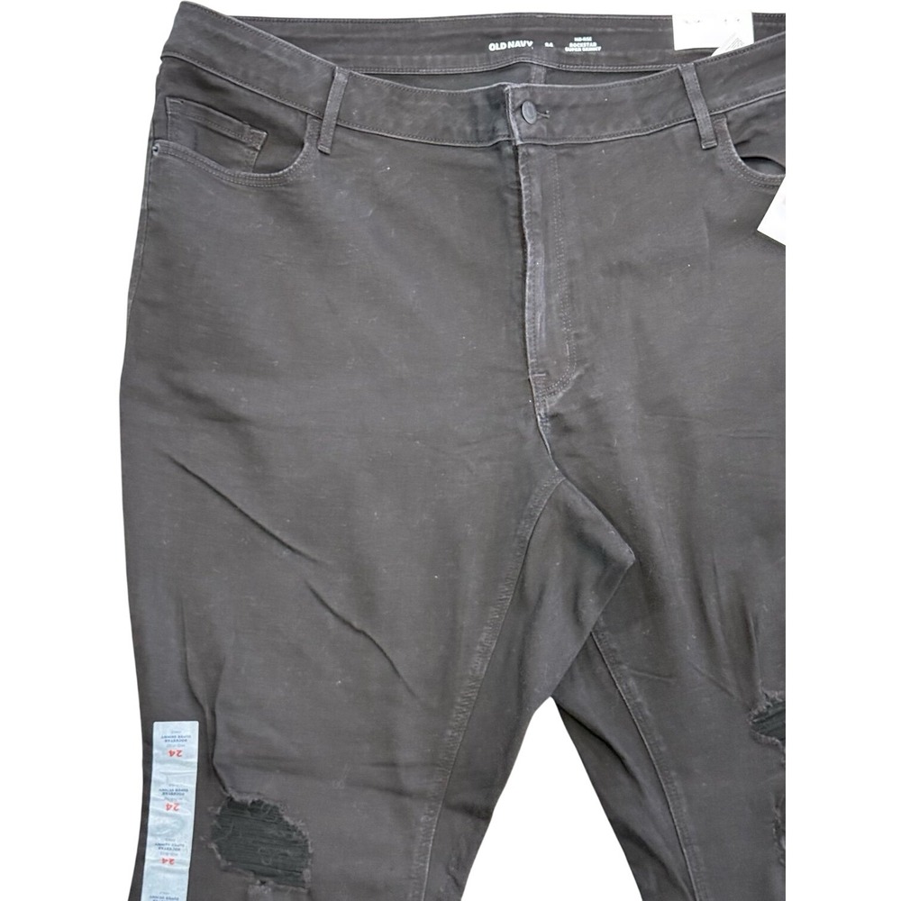 Old Navy Plus Size 24 Mid-Rise Rockstar Super Skinny Jeans NWT‎ - Picture 3 of 9